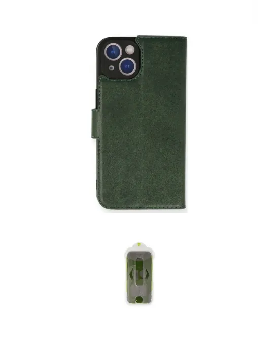 ieg™ iPhone 14 Kılıf Siluet Işık Serisi - Siyah Joko Magic 5D Hayalet Cam