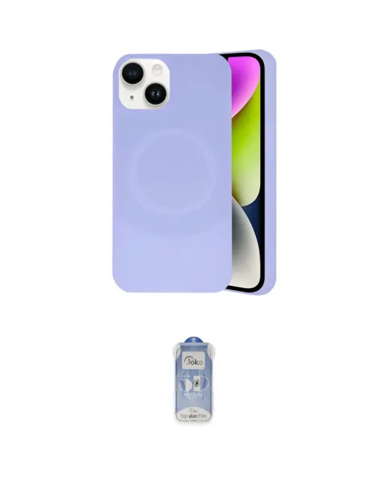 ieg™ iPhone 14 Kılıf Ufuk Serisi - Siyah Joko Magic 5D Cam