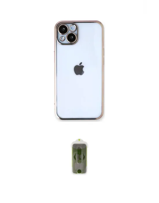 ieg™ iPhone 14 Kılıf Vadi Minimal - Siyah Joko Magic 5D Hayalet Cam
