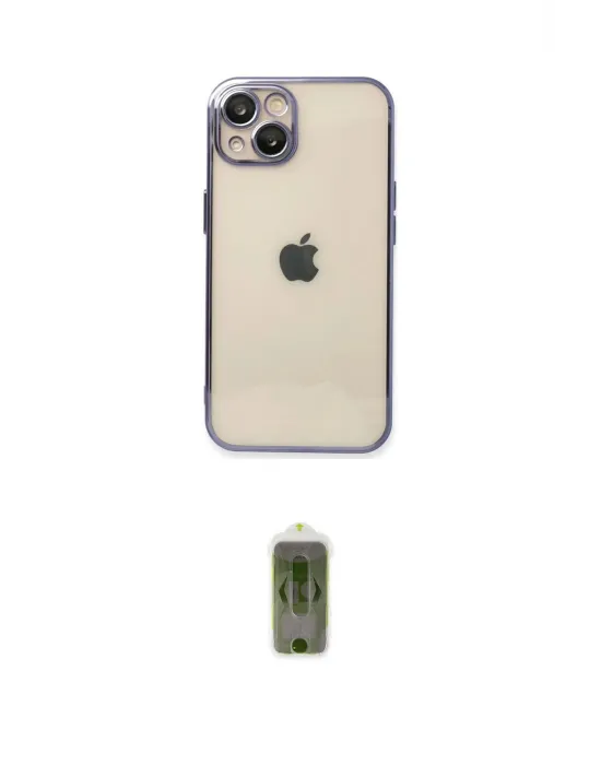 ieg™ iPhone 14 Kılıf Vadi Minimal - Siyah Joko Magic 5D Hayalet Cam