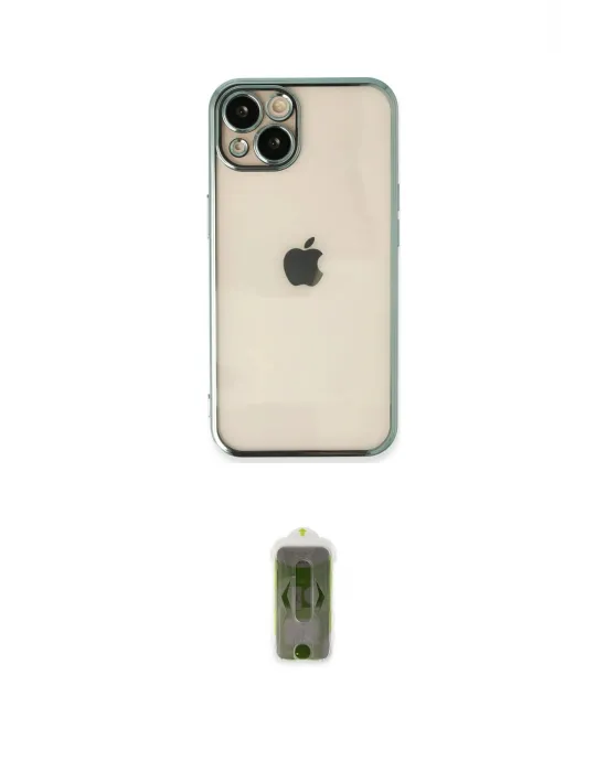 ieg™ iPhone 14 Kılıf Vadi Minimal - Siyah Joko Magic 5D Hayalet Cam