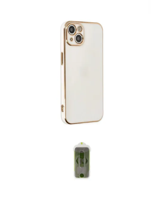 ieg™ iPhone 14 Kılıf Yankı Serisi - Siyah Joko Magic 5D Hayalet Cam