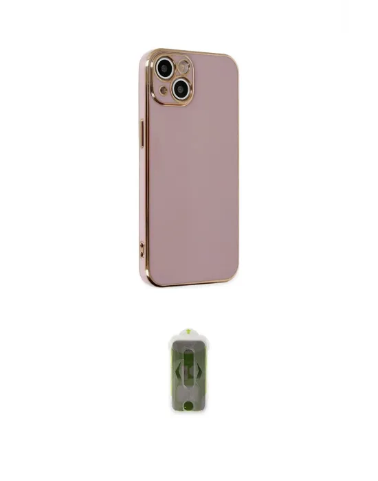 ieg™ iPhone 14 Kılıf Yankı Serisi - Siyah Joko Magic 5D Hayalet Cam