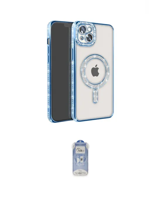 ieg™ iPhone 14 Kılıf Zirve Doku Prime - Siyah Joko Magic 5D Cam
