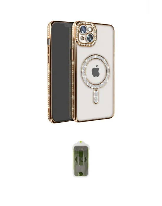 ieg™ iPhone 14 Kılıf Zirve Doku Prime - Siyah Joko Magic 5D Hayalet Cam