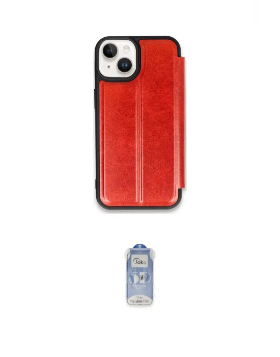 ieg™ iPhone 14 Kılıf Zirve Yansıma Serisi - Siyah Joko Magic 5D Cam
