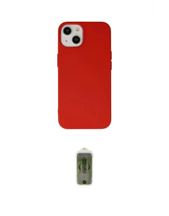 ieg™ iPhone 14 Plus Kılıf Ahenk Serisi - Siyah Joko Magic 5D Hayalet Cam