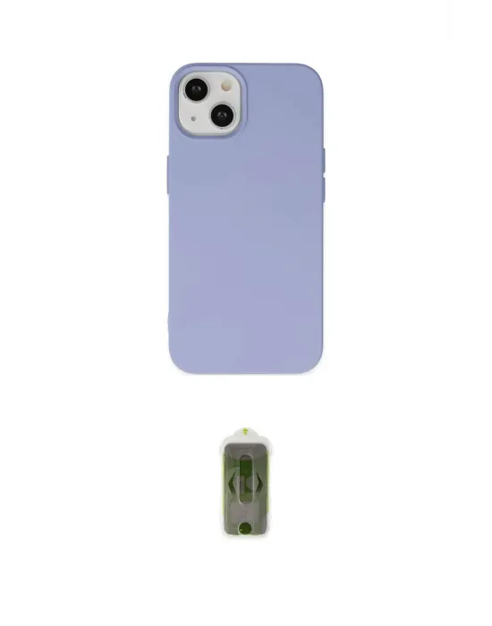 ieg™ iPhone 14 Plus Kılıf Ahenk Serisi - Siyah Joko Magic 5D Hayalet Cam