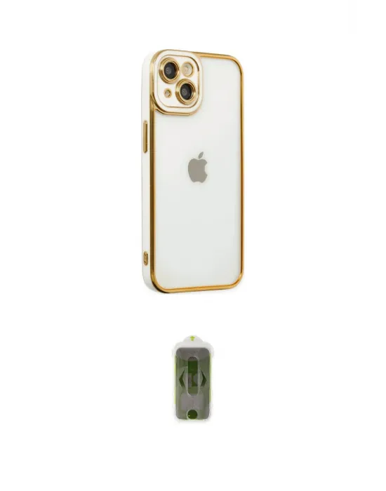 ieg™ iPhone 14 Plus Kılıf Çekirdek Klasik Serisi - Siyah Joko Magic 5D Hayalet Cam
