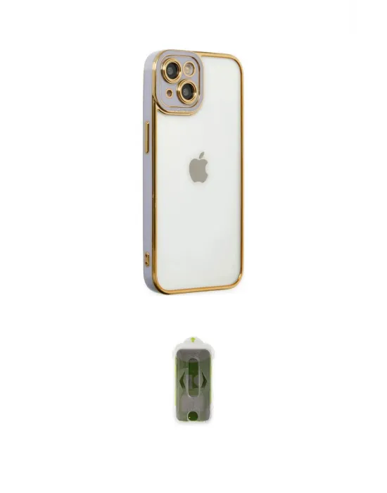 ieg™ iPhone 14 Plus Kılıf Çekirdek Klasik Serisi - Siyah Joko Magic 5D Hayalet Cam