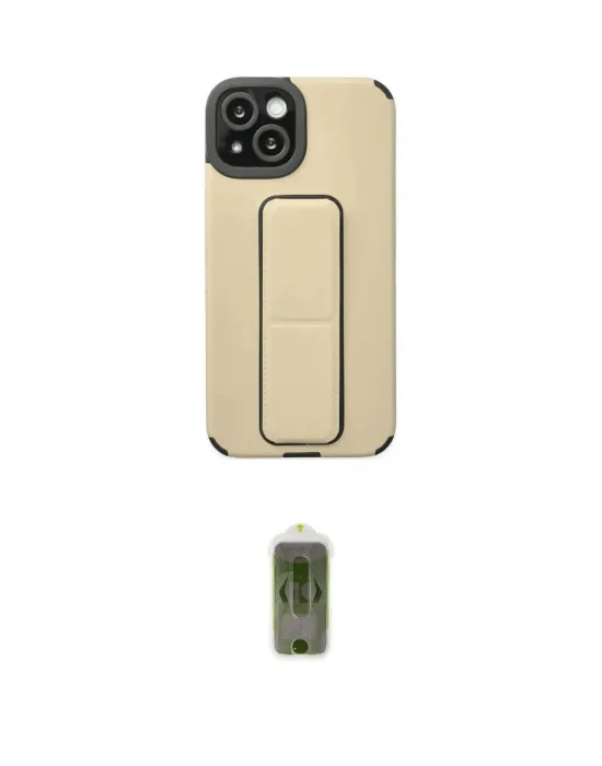 ieg™ iPhone 14 Plus Kılıf Çekirdek Yansıma - Siyah Joko Magic 5D Hayalet Cam