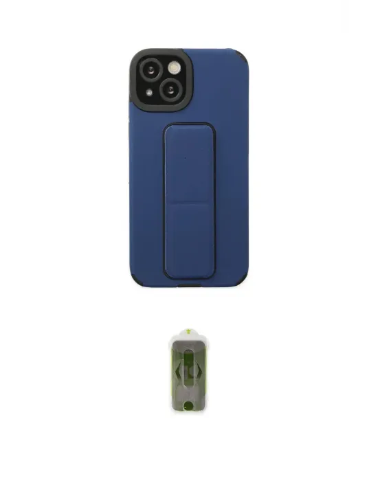 ieg™ iPhone 14 Plus Kılıf Çekirdek Yansıma - Siyah Joko Magic 5D Hayalet Cam