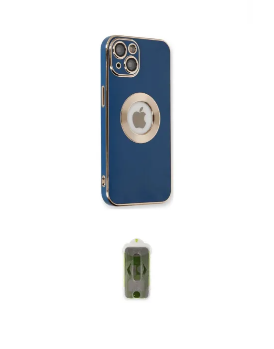 ieg™ iPhone 14 Plus Kılıf İz Form Serisi - Siyah Joko Magic 5D Hayalet Cam
