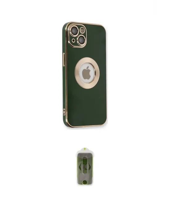 ieg™ iPhone 14 Plus Kılıf İz Form Serisi - Siyah Joko Magic 5D Hayalet Cam