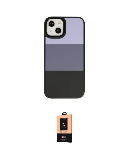 ieg™ iPhone 14 Plus Kılıf Kutup Özel Seri - Şeffaf Maxco Cam Ekran Koruyucu