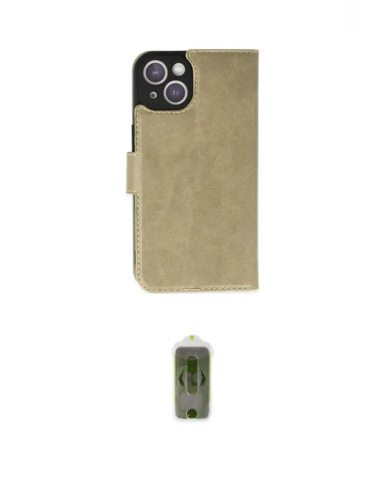 ieg™ iPhone 14 Plus Kılıf Siluet Işık Serisi - Siyah Joko Magic 5D Hayalet Cam