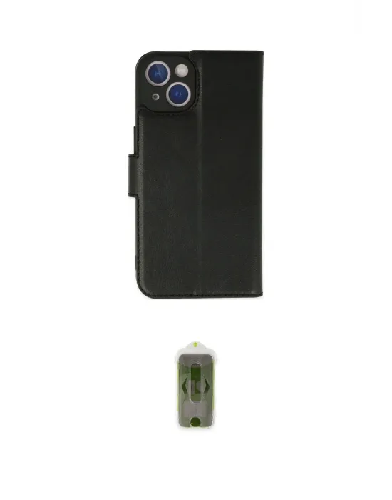 ieg™ iPhone 14 Plus Kılıf Siluet Işık Serisi - Siyah Joko Magic 5D Hayalet Cam