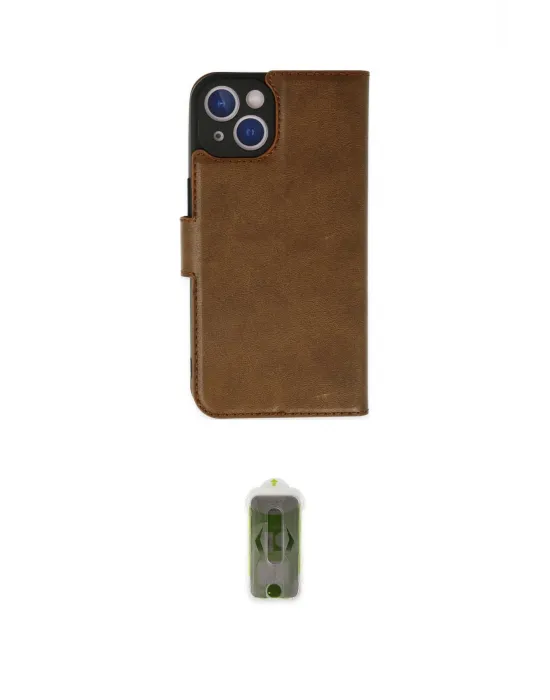 ieg™ iPhone 14 Plus Kılıf Siluet Işık Serisi - Siyah Joko Magic 5D Hayalet Cam