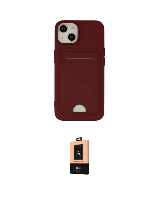 ieg™ iPhone 14 Plus Kılıf Vadi Çizgi Prime - Şeffaf Maxco Cam Ekran Koruyucu