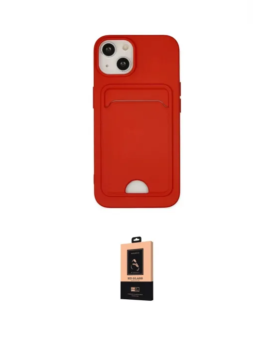ieg™ iPhone 14 Plus Kılıf Vadi Çizgi Prime - Şeffaf Maxco Cam Ekran Koruyucu