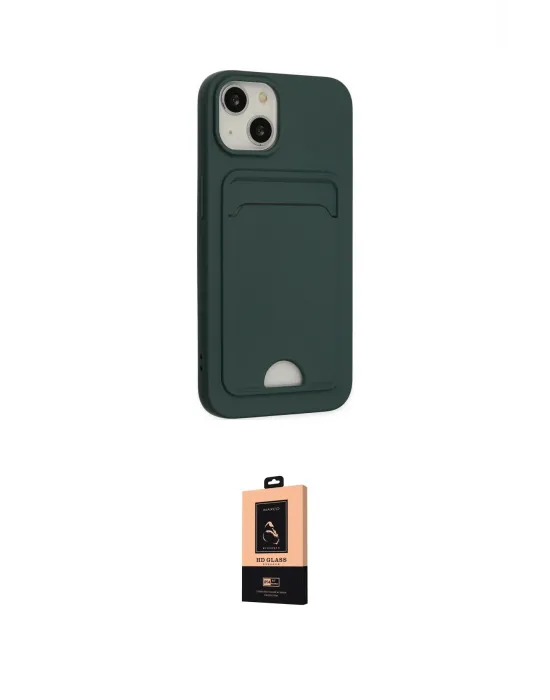 ieg™ iPhone 14 Plus Kılıf Vadi Çizgi Prime - Şeffaf Maxco Cam Ekran Koruyucu