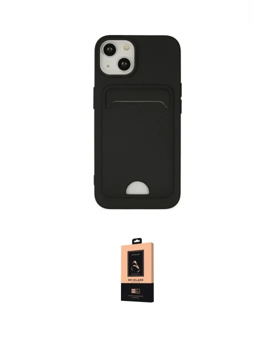 ieg™ iPhone 14 Plus Kılıf Vadi Çizgi Prime - Şeffaf Maxco Cam Ekran Koruyucu