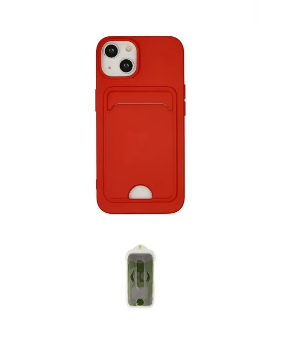 ieg™ iPhone 14 Plus Kılıf Vadi Çizgi Prime - Siyah Joko Magic 5D Hayalet Cam