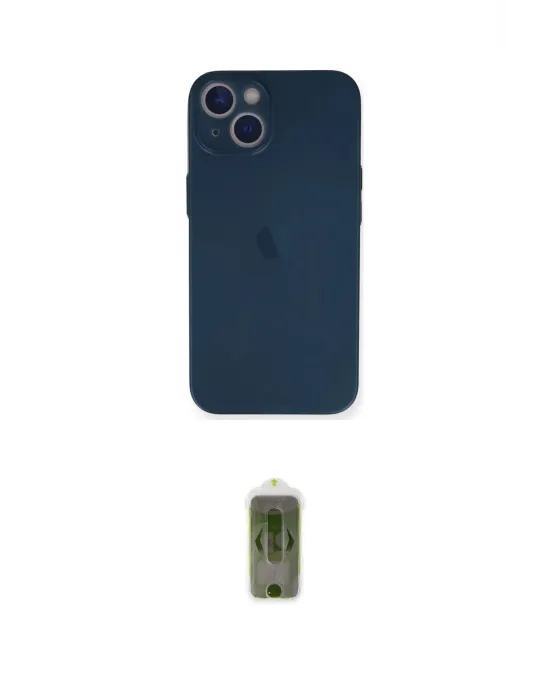 ieg™ iPhone 14 Plus Kılıf Yadigar Yansıma Serisi - Siyah Joko Magic 5D Hayalet Cam