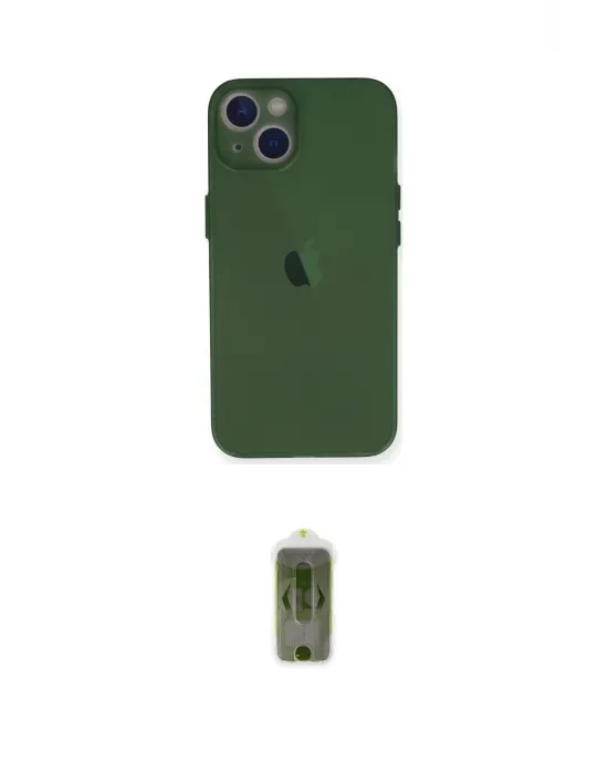 ieg™ iPhone 14 Plus Kılıf Yadigar Yansıma Serisi - Siyah Joko Magic 5D Hayalet Cam