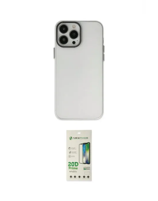 ieg™ iPhone 14 Pro Kılıf Ahenk Çizgi Prime - Siyah 20D Premium Cam Ekran Koruyucu