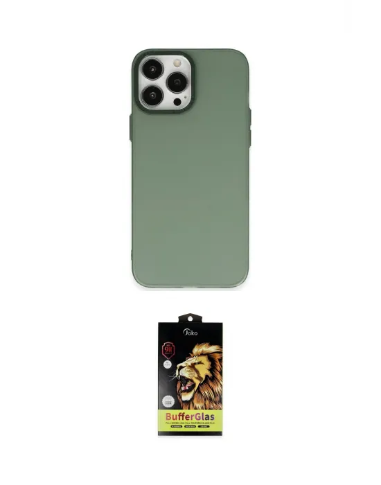 ieg™ iPhone 14 Pro Kılıf Ahenk Çizgi Prime - Siyah Buffer Cam Ekran Koruyucu
