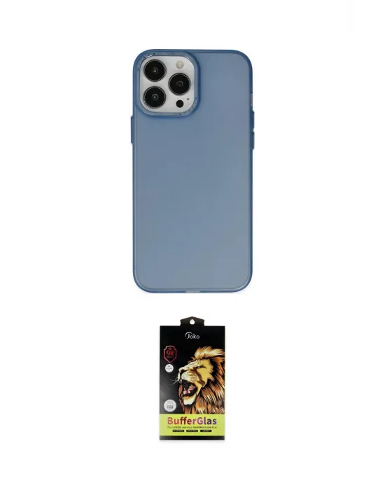 ieg™ iPhone 14 Pro Kılıf Ahenk Çizgi Prime - Siyah Buffer Cam Ekran Koruyucu