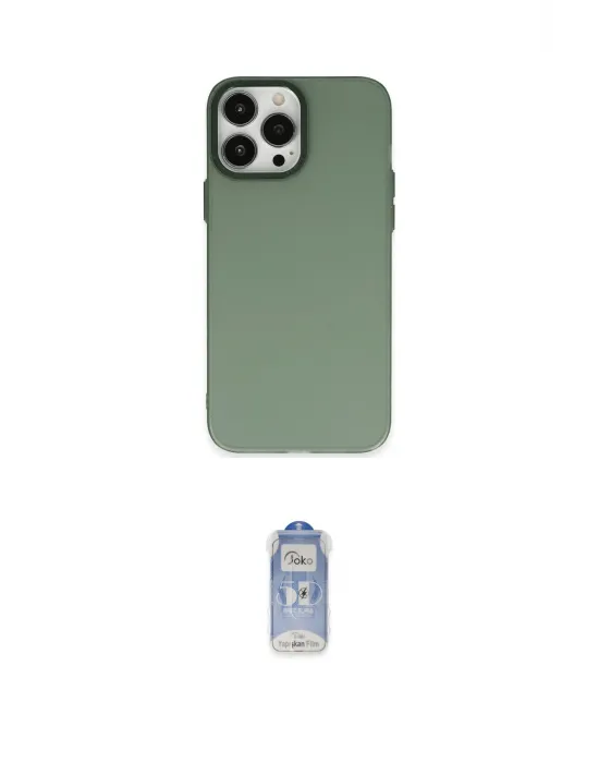 ieg™ iPhone 14 Pro Kılıf Ahenk Çizgi Prime - Siyah Joko Magic 5D Cam