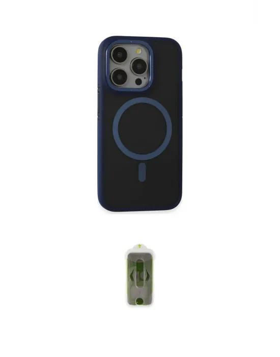 ieg™ iPhone 14 Pro Kılıf Ahenk Form Serisi - Siyah Joko Magic 5D Hayalet Cam