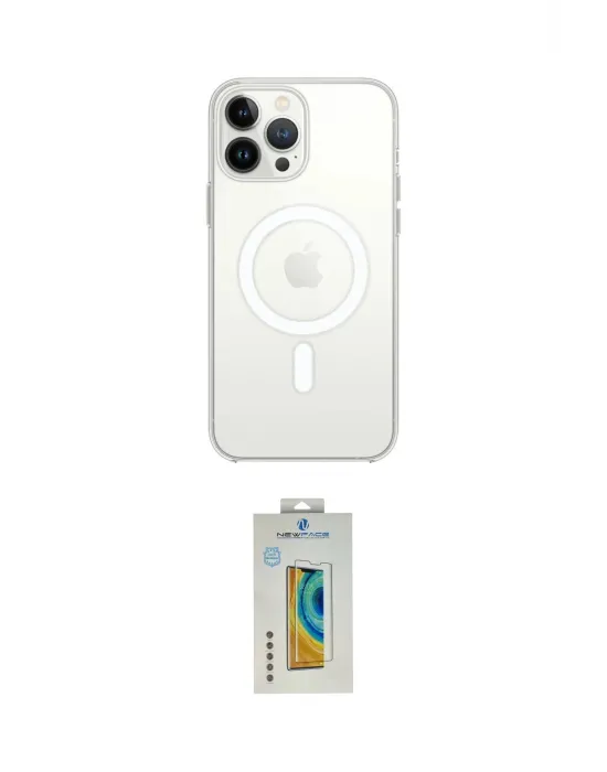 ieg™ iPhone 14 Pro Kılıf Ahenk Yansıma Prime - Siyah Polymer Nano Ekran Koruyucu