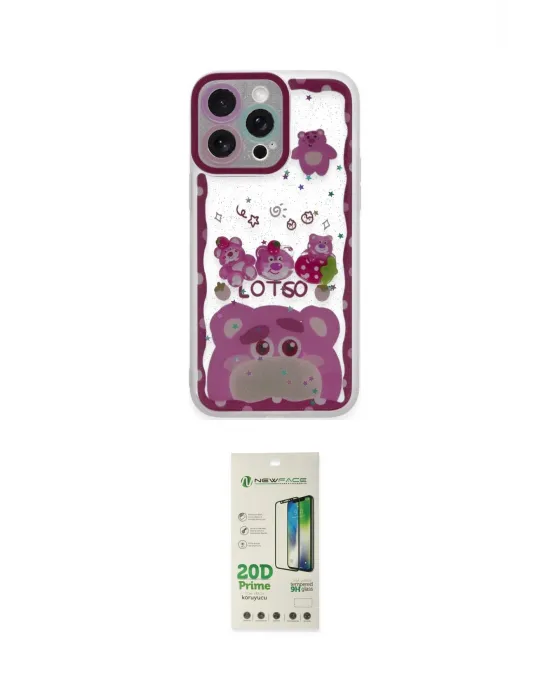ieg™ iPhone 14 Pro Kılıf Çekirdek Asil - Siyah 20D Premium Cam Ekran Koruyucu