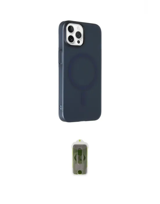 ieg™ iPhone 14 Pro Kılıf Çekirdek Modern Prime - Siyah Joko Magic 5D Hayalet Cam