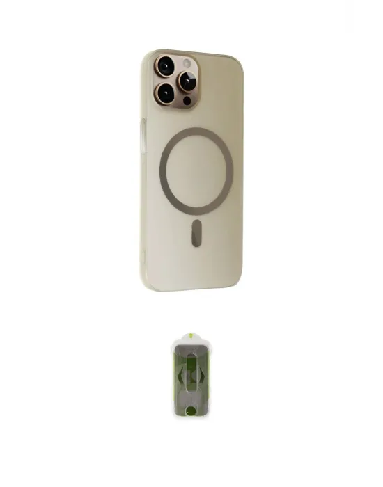 ieg™ iPhone 14 Pro Kılıf Çekirdek Modern Prime - Siyah Joko Magic 5D Hayalet Cam