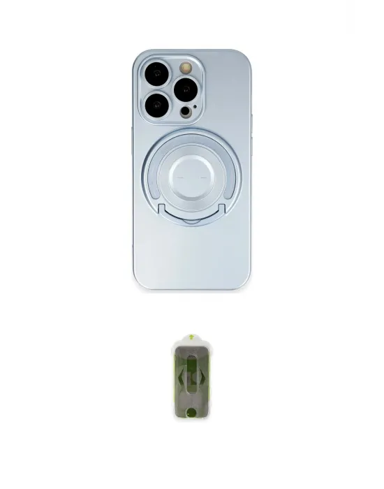 ieg™ iPhone 14 Pro Kılıf Eksen Klasik Prime - Siyah Joko Magic 5D Hayalet Cam