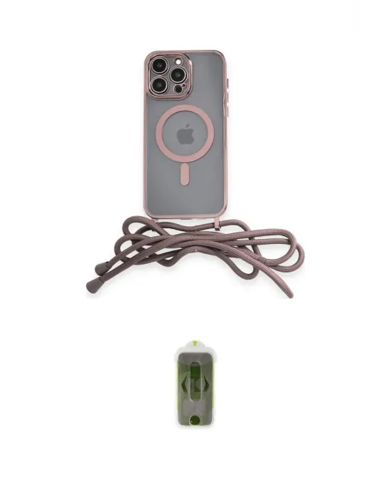 ieg™ iPhone 14 Pro Kılıf Eksen Özel Seri - Siyah Joko Magic 5D Hayalet Cam