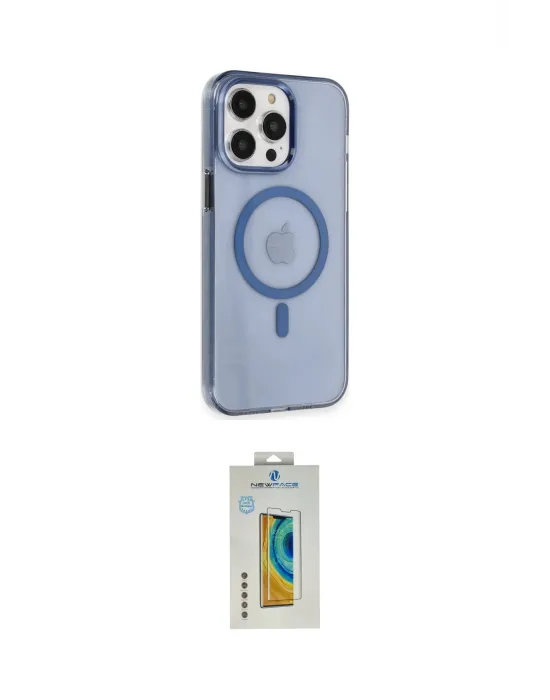 ieg™ iPhone 14 Pro Kılıf Kıvılcım Asil Özel Seri - Siyah Polymer Nano Ekran Koruyucu