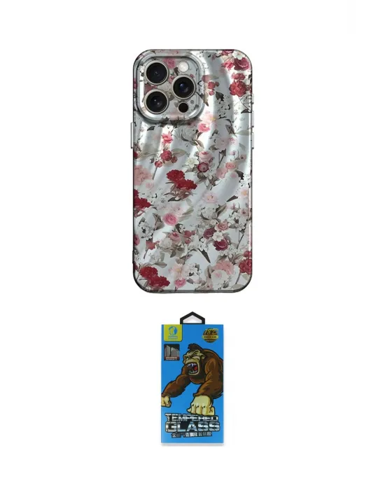 ieg™ iPhone 14 Pro Kılıf Nova Doku Prime - Siyah 18D Cam Ekran Koruyucu