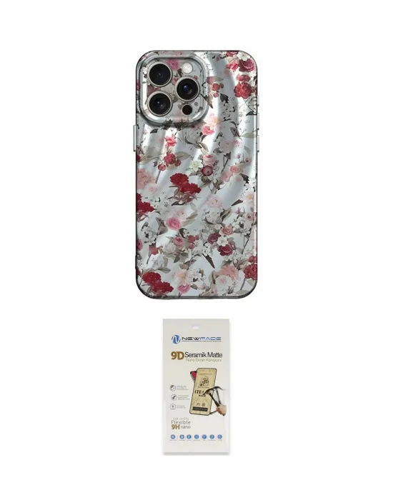 ieg™ iPhone 14 Pro Kılıf Nova Doku Prime - Siyah Mat Seramik Nano Ekran Koruyucu
