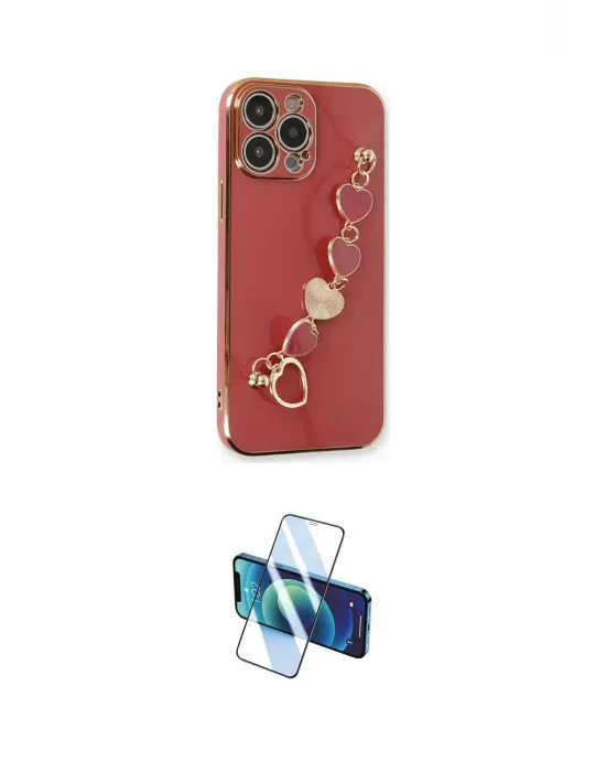 ieg™ iPhone 14 Pro Kılıf Nova Işık Prime - Siyah 3D Antistatik Cam Ekran Koruyucu