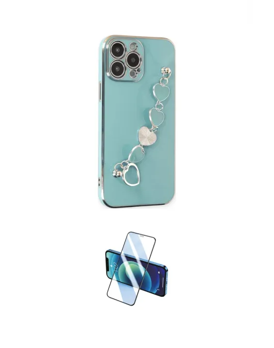 ieg™ iPhone 14 Pro Kılıf Nova Işık Prime - Siyah 3D Antistatik Cam Ekran Koruyucu
