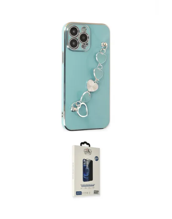 ieg™ iPhone 14 Pro Kılıf Nova Işık Prime - Siyah Bilvis Hayalet Cam Ekran Koruyucu