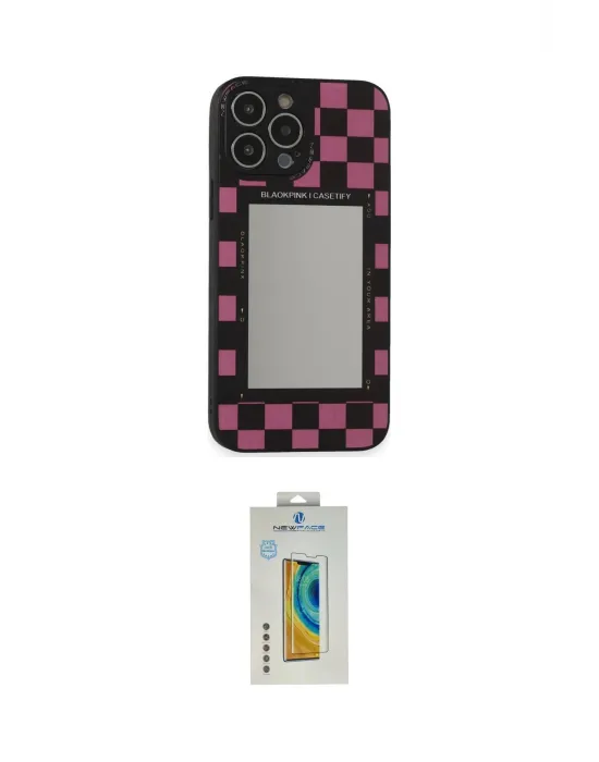 ieg™ iPhone 14 Pro Kılıf Odak Klasik Serisi - Siyah Polymer Nano Ekran Koruyucu