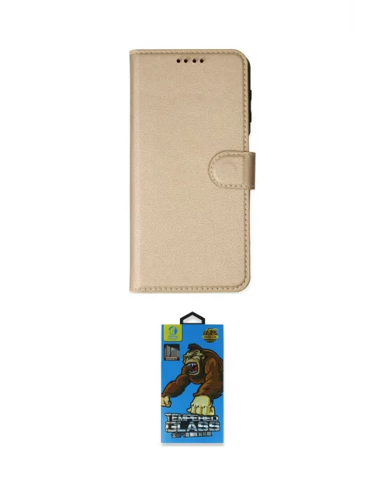 ieg™ iPhone 14 Pro Kılıf Siluet Işık Serisi - Siyah 18D Cam Ekran Koruyucu