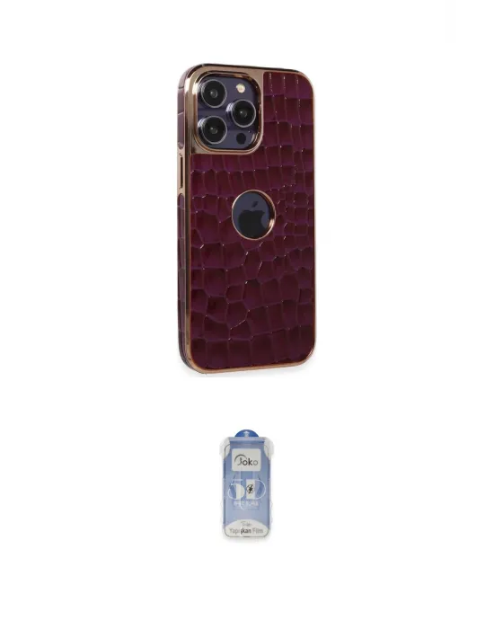 ieg™ iPhone 14 Pro Kılıf Ufuk Form Prime - Siyah Joko Magic 5D Cam
