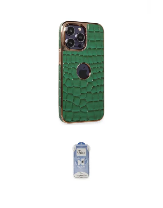 ieg™ iPhone 14 Pro Kılıf Ufuk Form Prime - Siyah Joko Magic 5D Cam